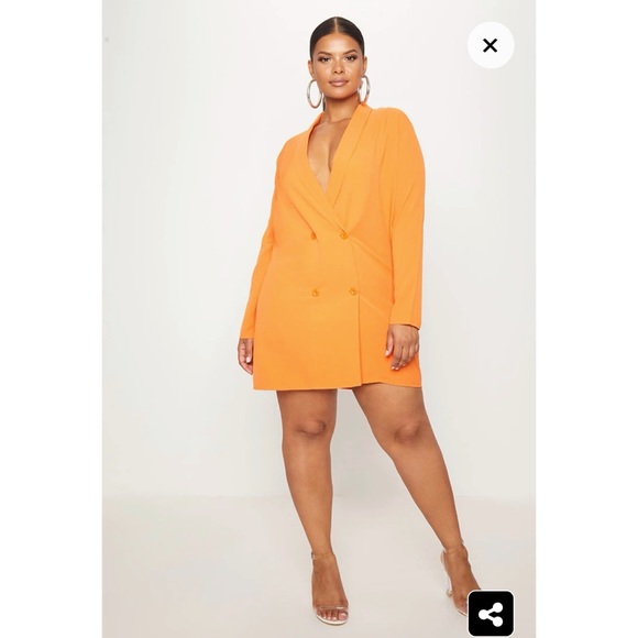 PrettyLittleThing Dresses & Skirts - Plus size blazer dress